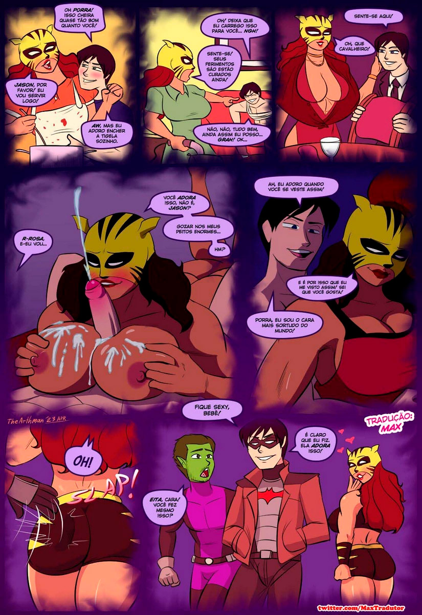 Página 4 do quadrinho adulto: Batalha dos sexos – Leia completo em XCOMICS