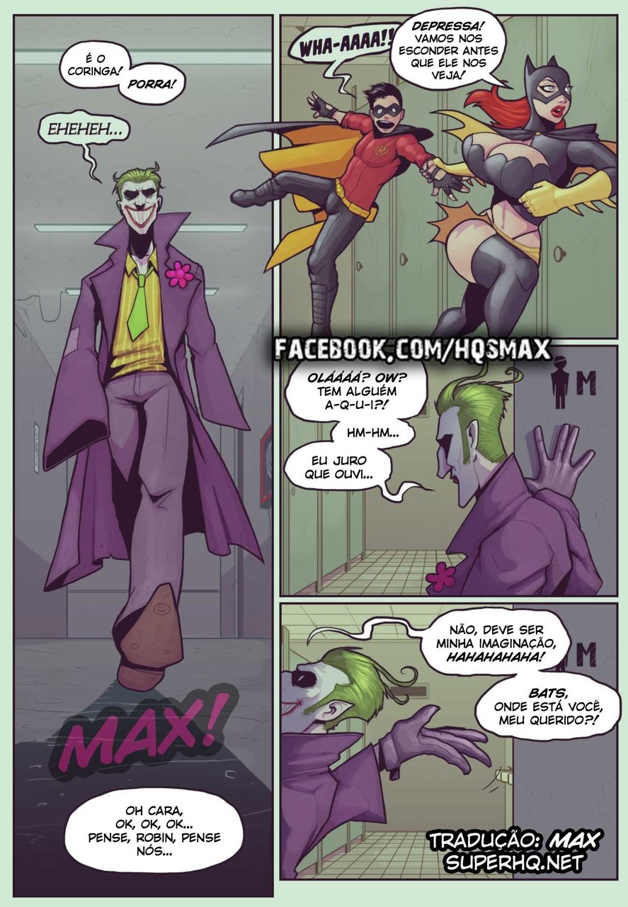Página 4 do quadrinho adulto: Batgirl Loves Robin – Leia completo em XCOMICS