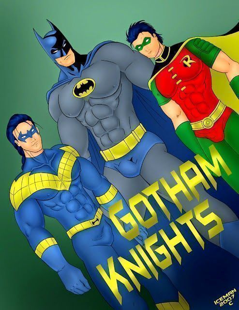 Capa do quadrinho adulto: Batman Gay em: Gotham Knights – Leia online em XCOMICS