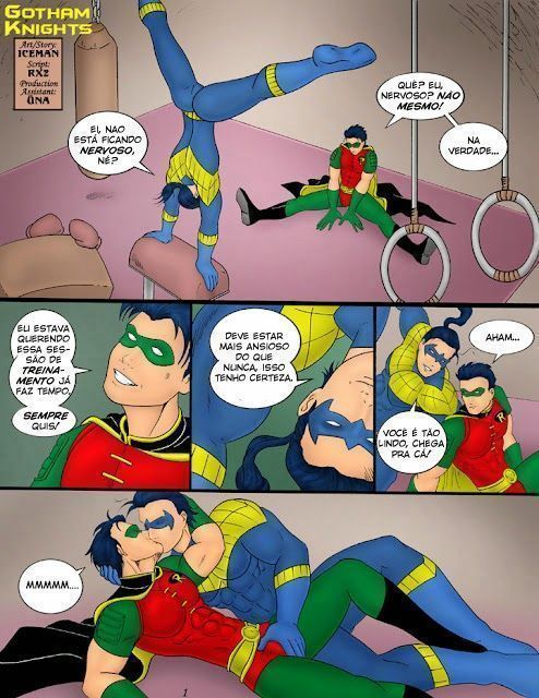 Página 2 do quadrinho adulto: Batman Gay em: Gotham Knights – Leia completo em XCOMICS