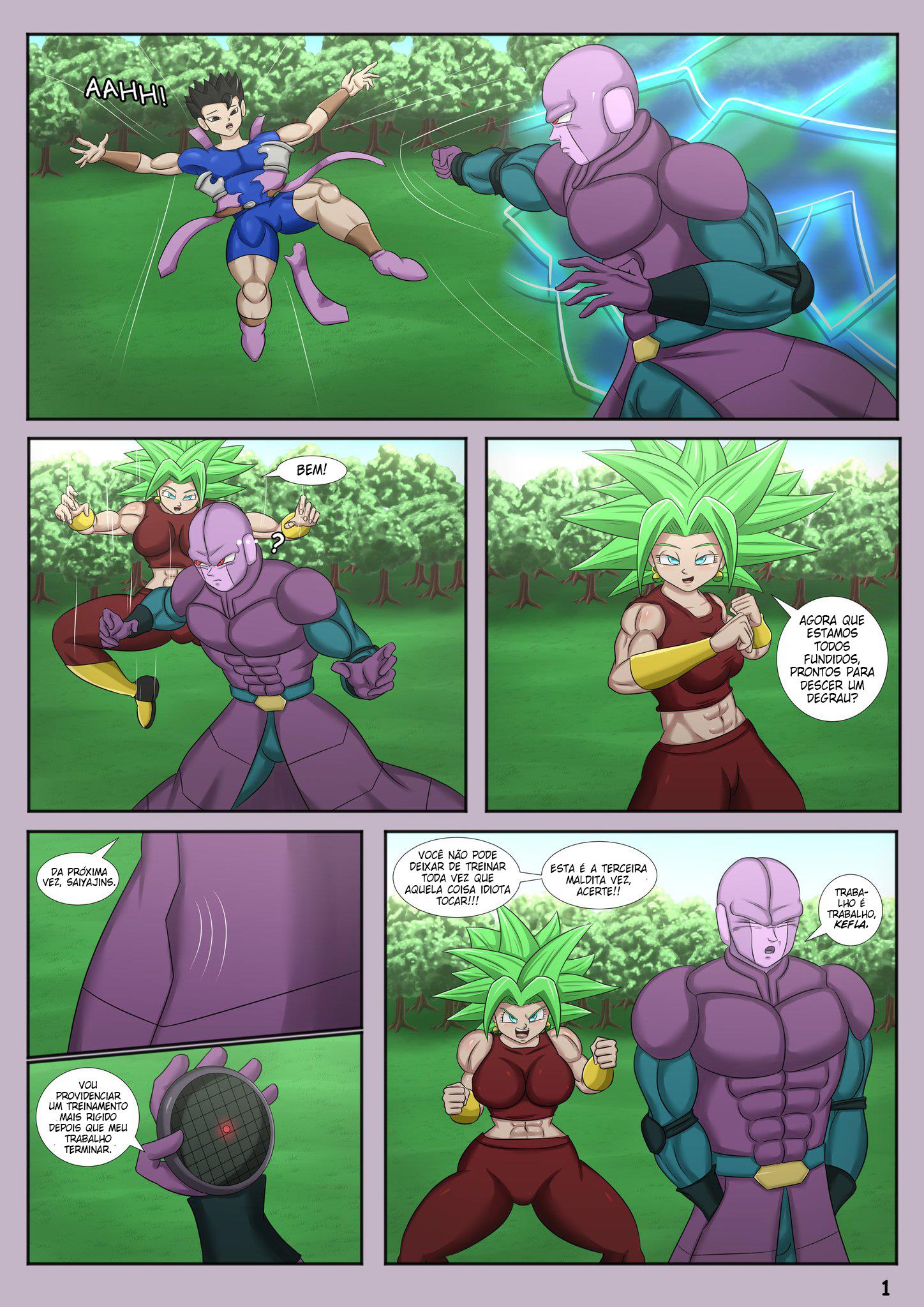 Página 2 do quadrinho adulto: Battle Tensions – Leia completo em XCOMICS