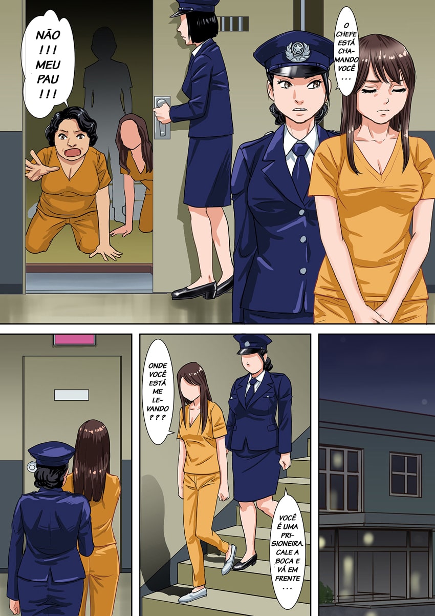 Página 12 do quadrinho adulto: Bem vinda à cadeia – Leia completo em XCOMICS