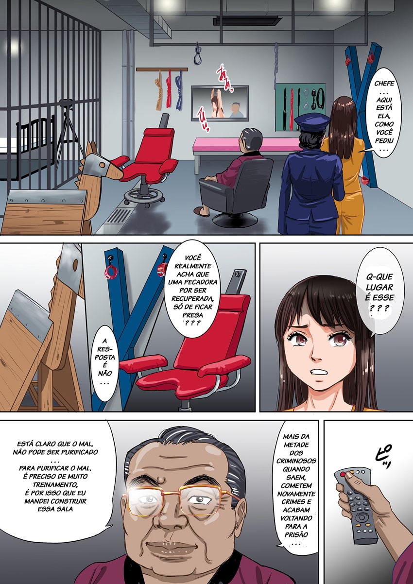Página 13 do quadrinho adulto: Bem vinda à cadeia – Leia completo em XCOMICS