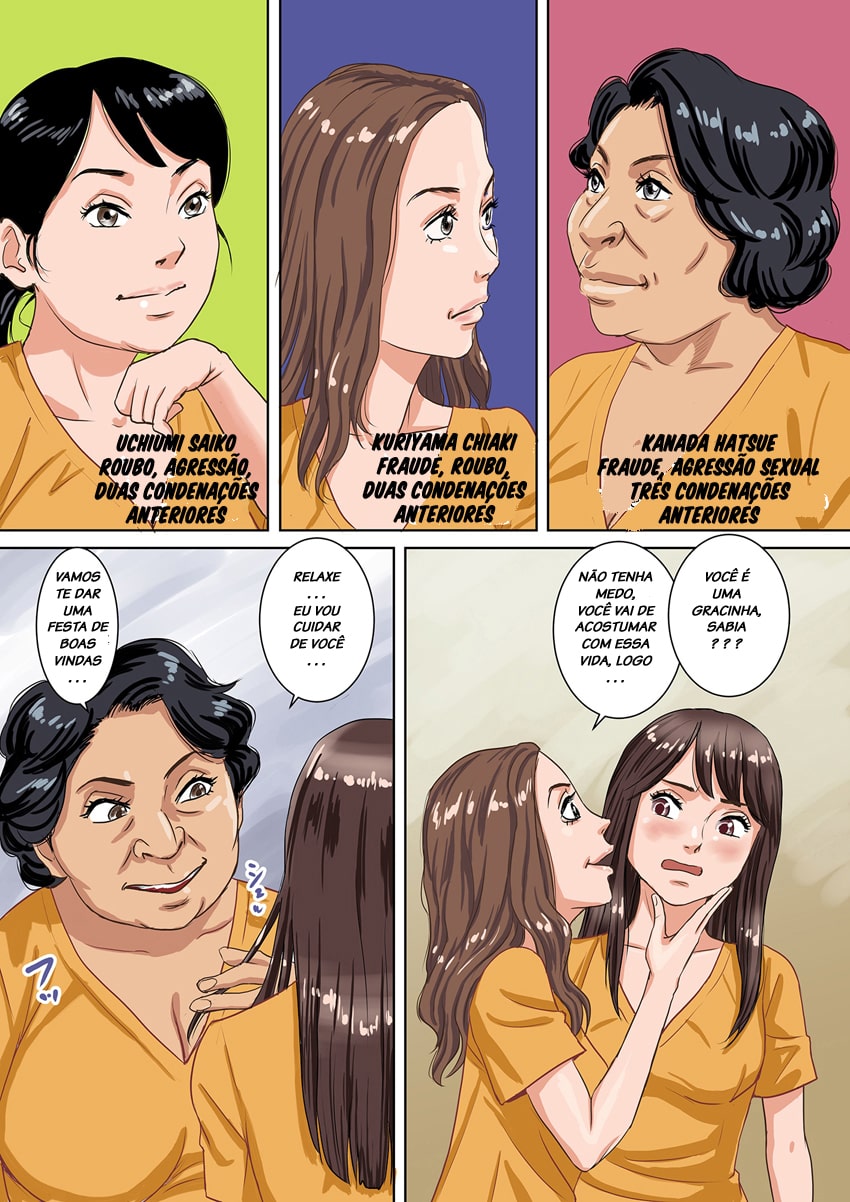 Página 9 do quadrinho adulto: Bem vinda à cadeia – Leia completo em XCOMICS