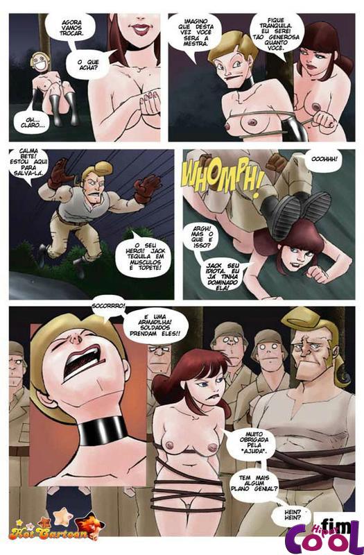 Página 19 do quadrinho adulto: Beth Valente na ilha perdida – Leia completo em XCOMICS