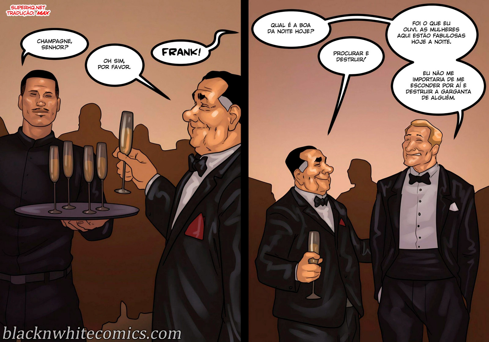 Página 11 do quadrinho adulto: BlackNWhiteComics – The Mayor 6 – Leia completo em XCOMICS