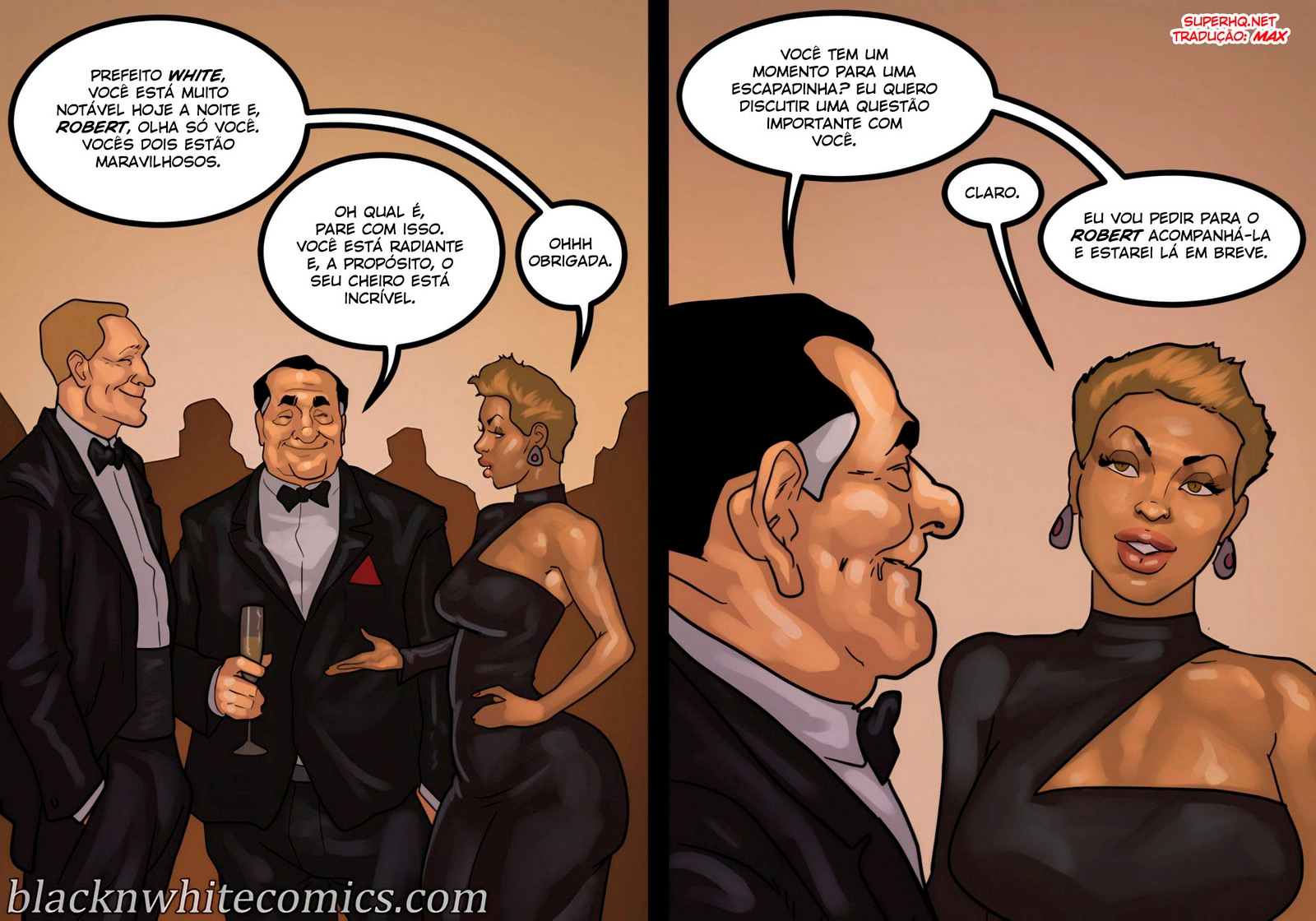 Página 13 do quadrinho adulto: BlackNWhiteComics – The Mayor 6 – Leia completo em XCOMICS