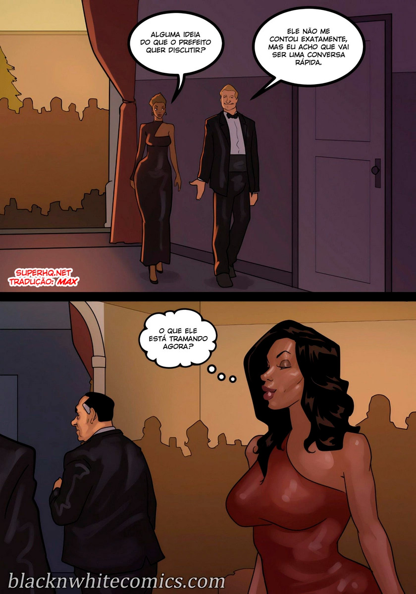 Página 14 do quadrinho adulto: BlackNWhiteComics – The Mayor 6 – Leia completo em XCOMICS