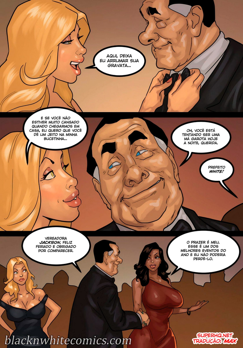 Página 3 do quadrinho adulto: BlackNWhiteComics – The Mayor 6 – Leia completo em XCOMICS