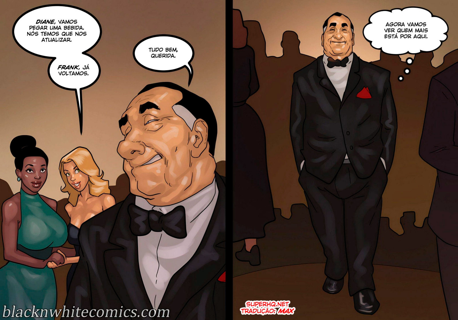 Página 6 do quadrinho adulto: BlackNWhiteComics – The Mayor 6 – Leia completo em XCOMICS