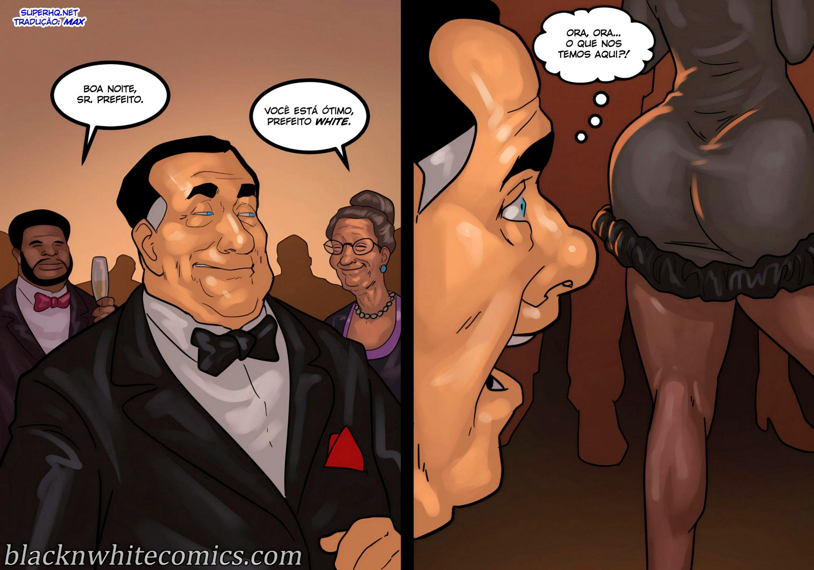 Página 7 do quadrinho adulto: BlackNWhiteComics – The Mayor 6 – Leia completo em XCOMICS