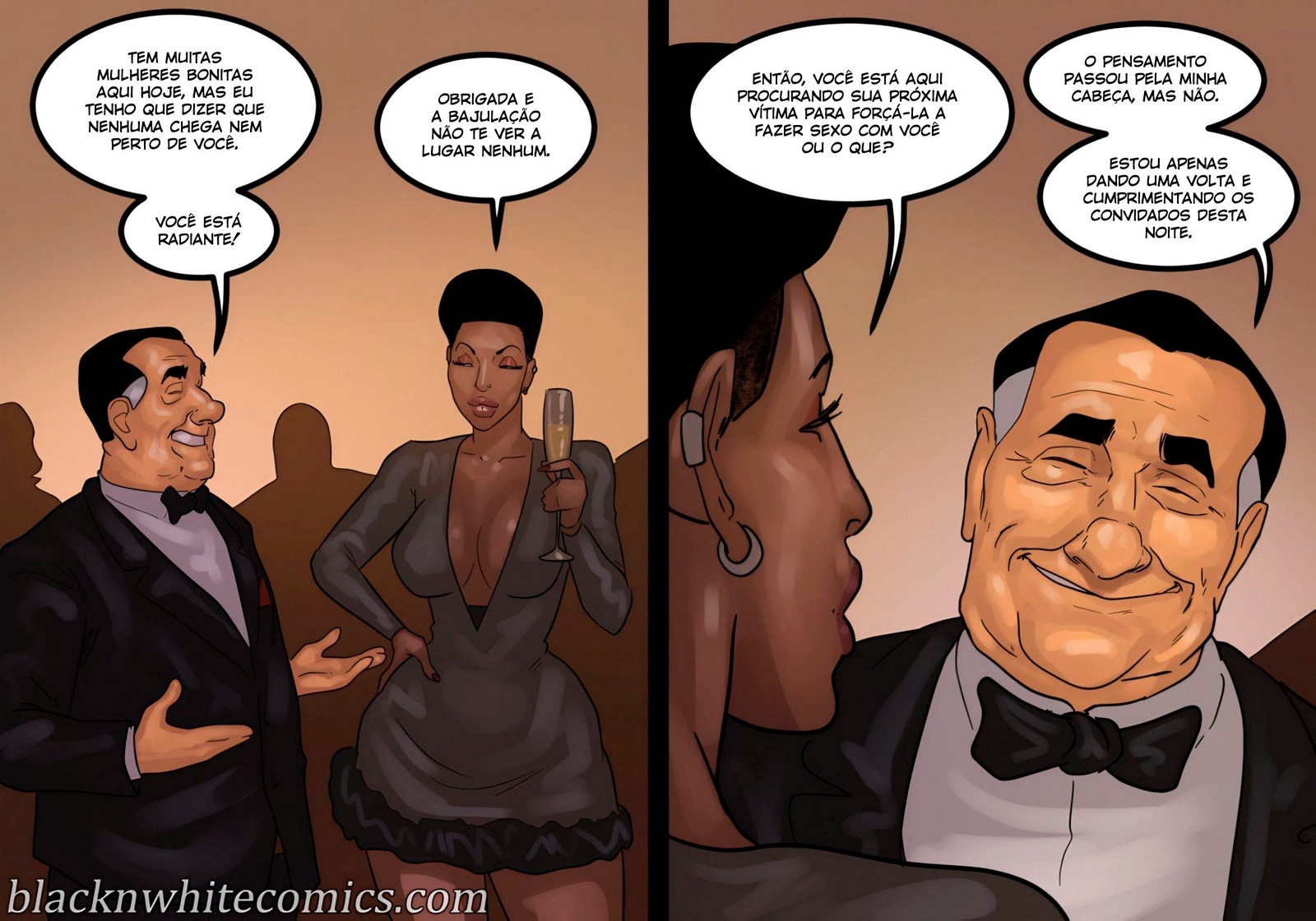 Página 9 do quadrinho adulto: BlackNWhiteComics – The Mayor 6 – Leia completo em XCOMICS