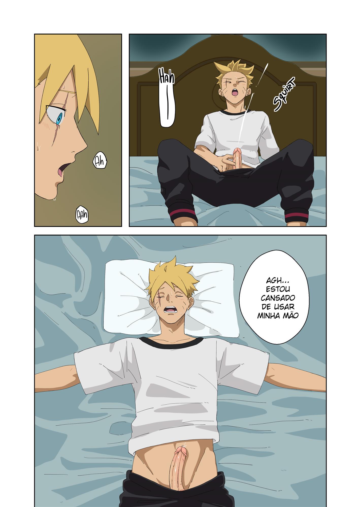 Página 3 do quadrinho adulto: Boruto: O ninja pervertido – Leia completo em XCOMICS