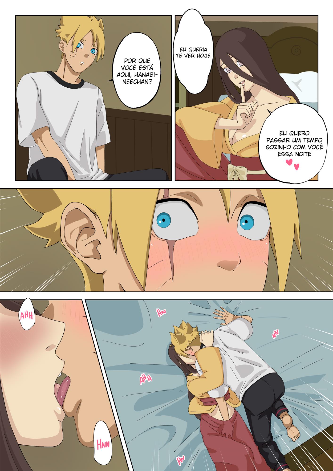 Capa do quadrinho adulto: Boruto: O ninja pervertido – Leia online em XCOMICS
