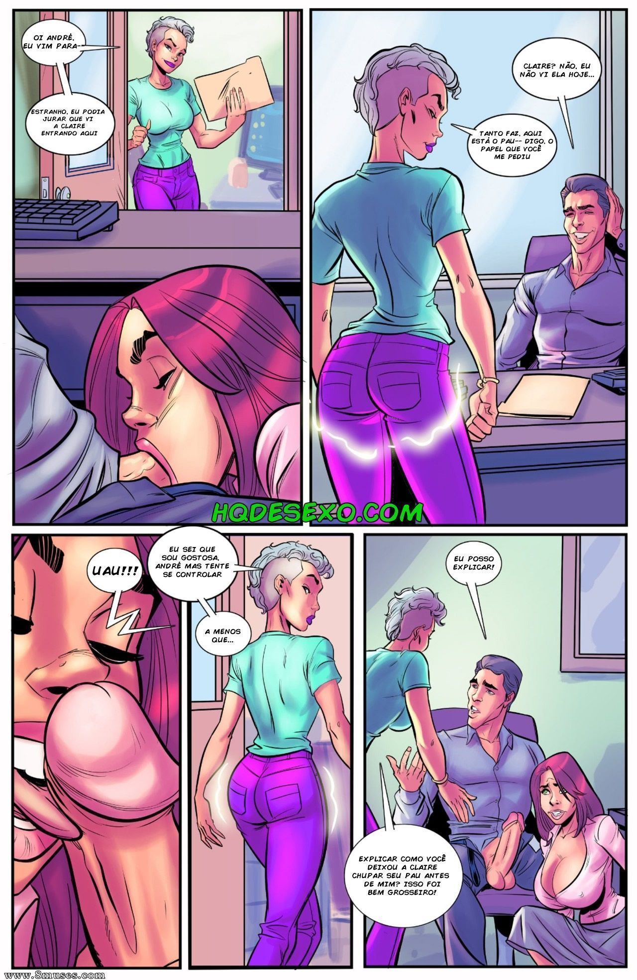 Página 6 do quadrinho adulto: Boss Bitch: A pulseira do sexo – Leia completo em XCOMICS
