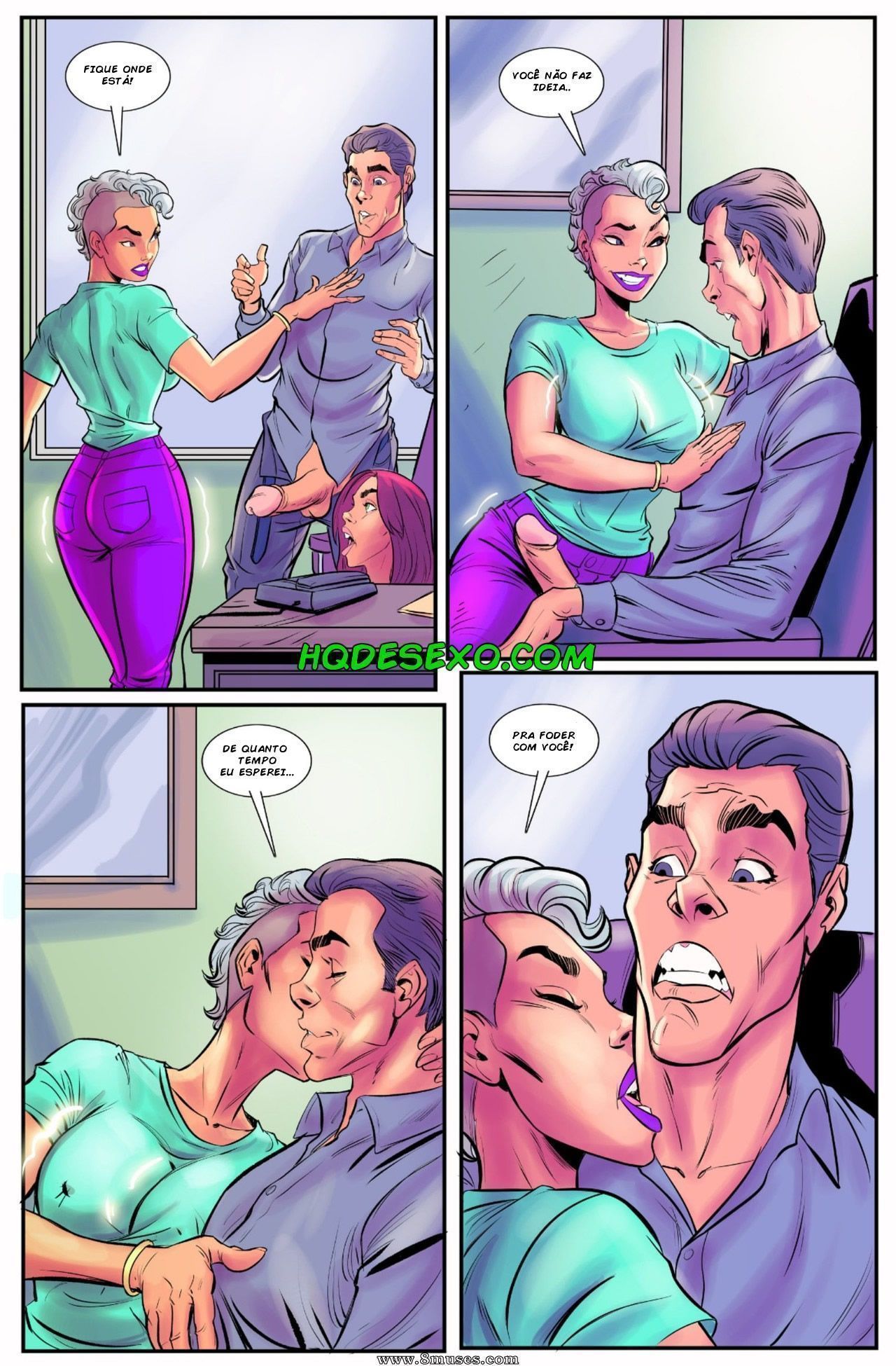 Página 7 do quadrinho adulto: Boss Bitch: A pulseira do sexo – Leia completo em XCOMICS
