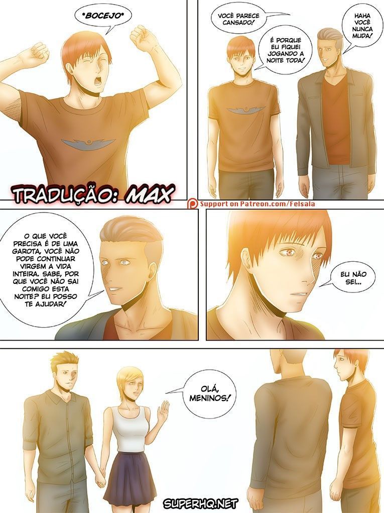 Página 11 do quadrinho adulto: Broken X - Parte 1 – Leia completo em XCOMICS