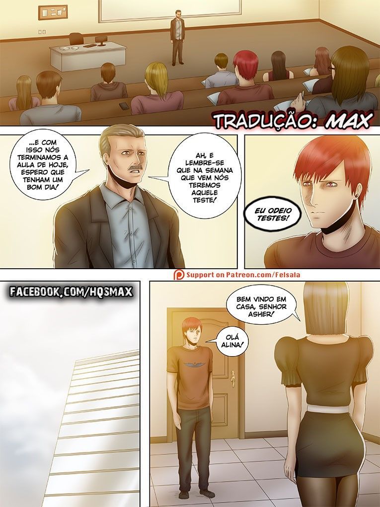 Página 13 do quadrinho adulto: Broken X - Parte 1 – Leia completo em XCOMICS
