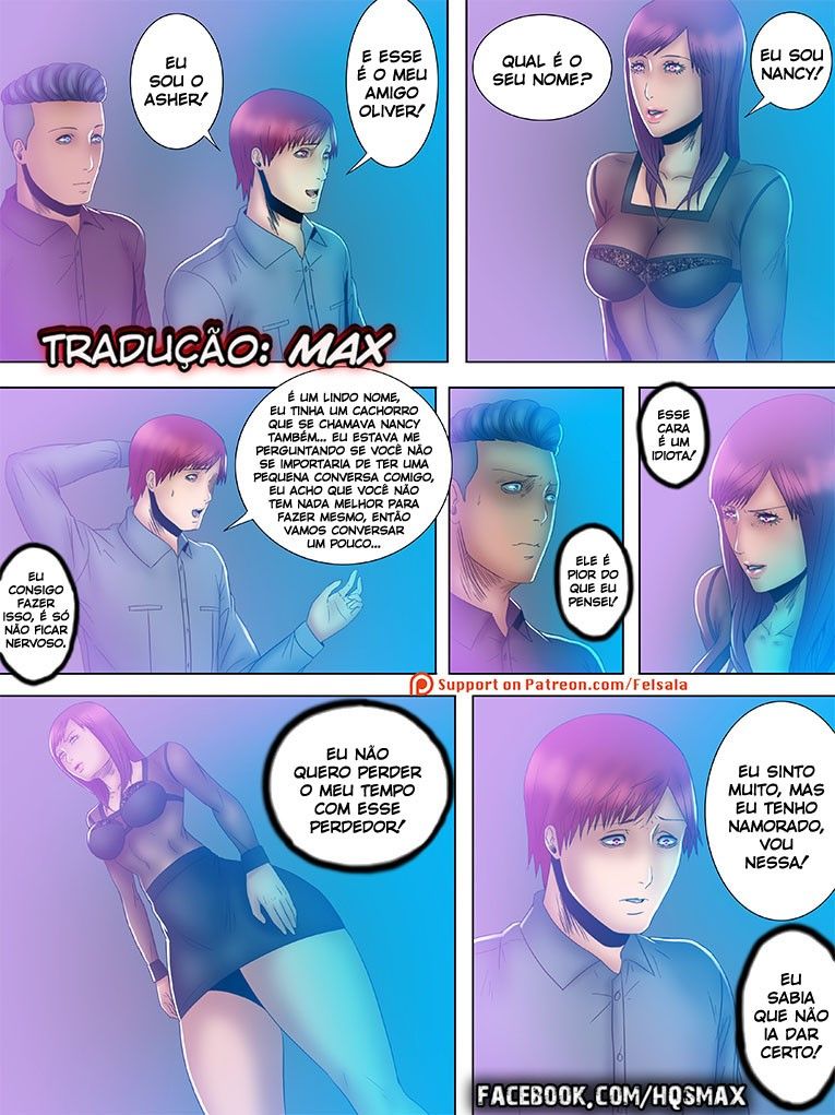 Página 19 do quadrinho adulto: Broken X - Parte 1 – Leia completo em XCOMICS