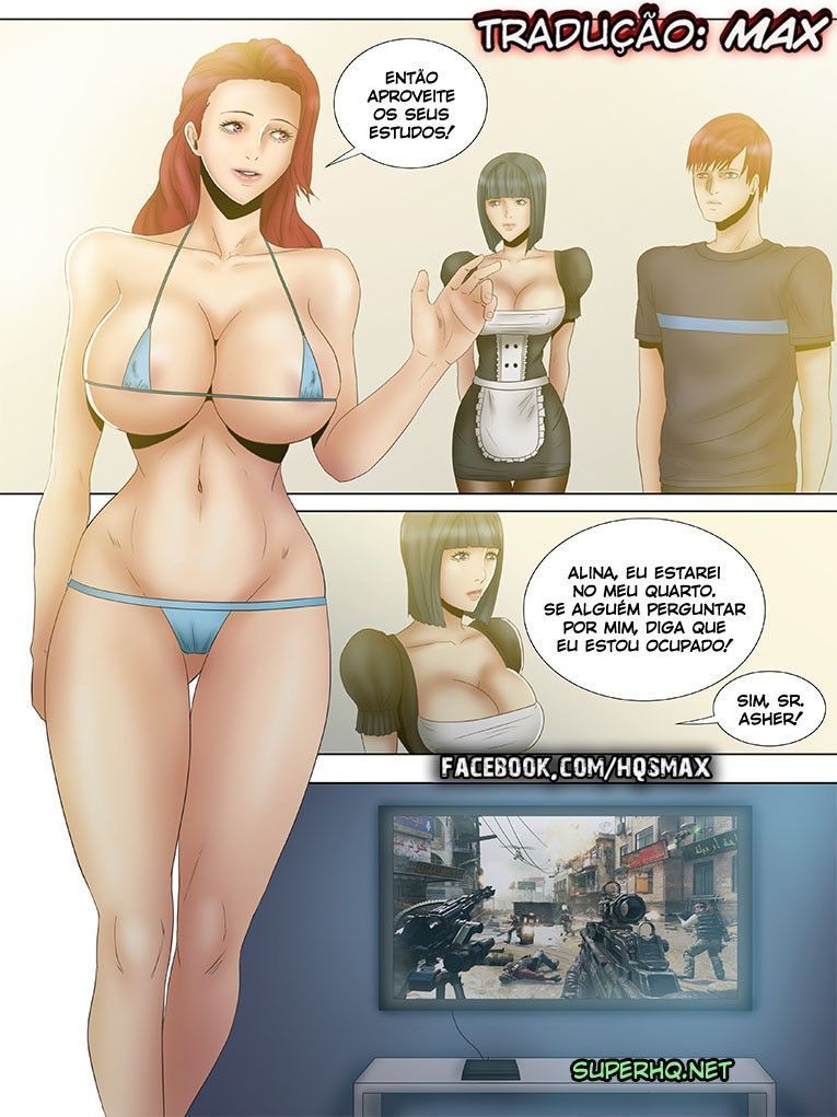 Página 7 do quadrinho adulto: Broken X - Parte 1 – Leia completo em XCOMICS