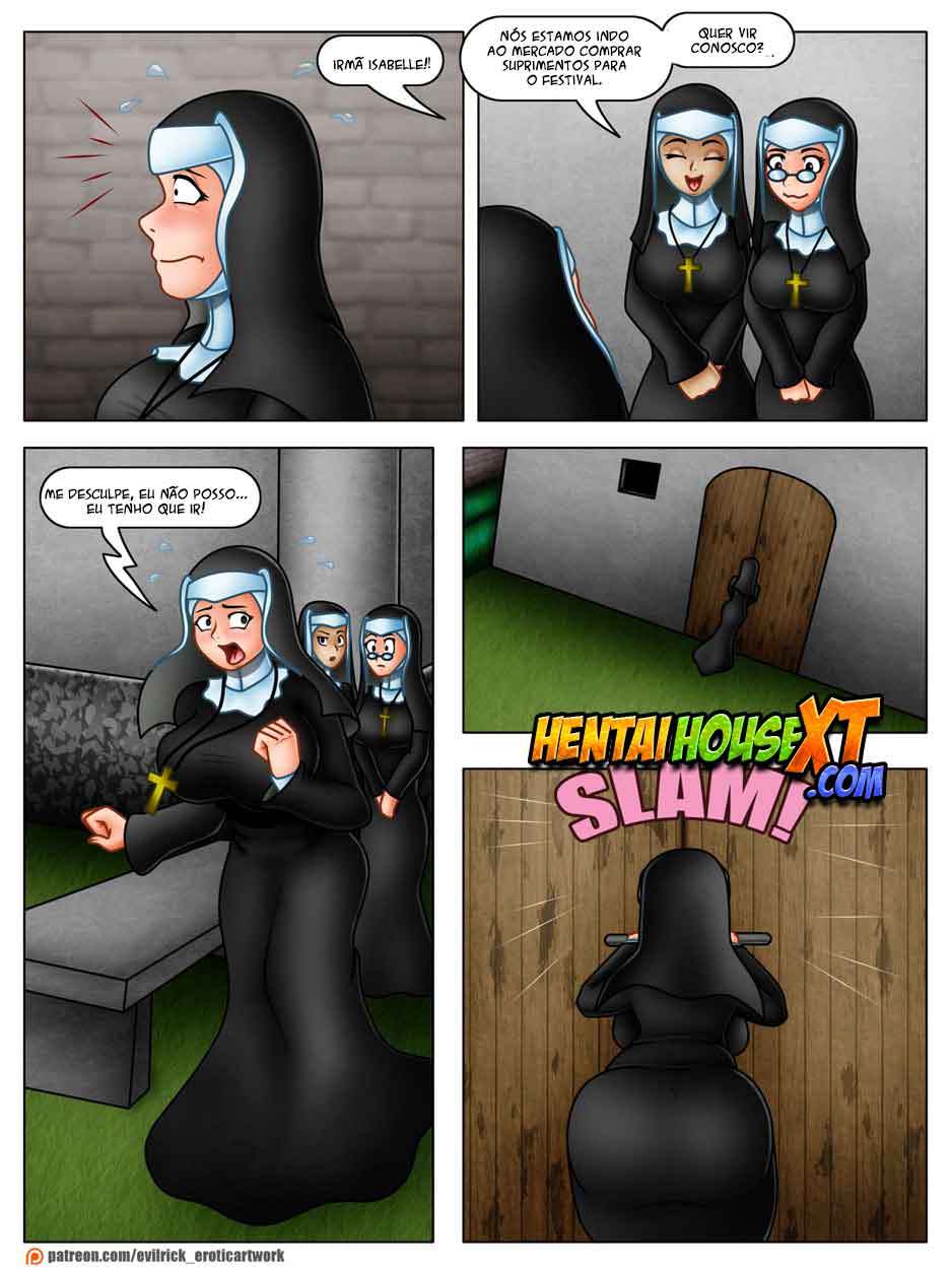 Página 3 do quadrinho adulto: Caindo em tentação – Leia completo em XCOMICS