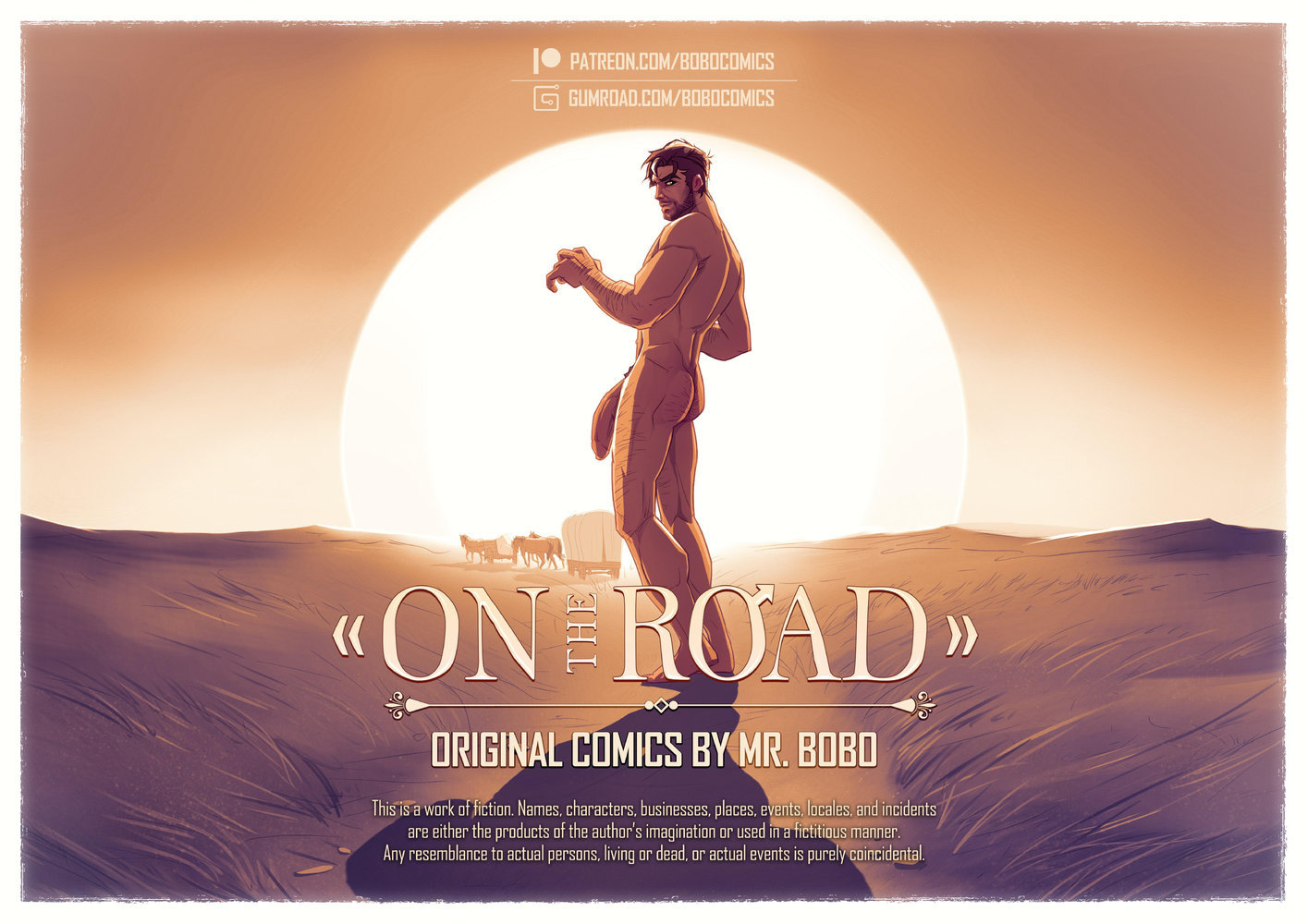 Capa do quadrinho adulto: Caindo na estrada - Parte 01 – Leia online em XCOMICS