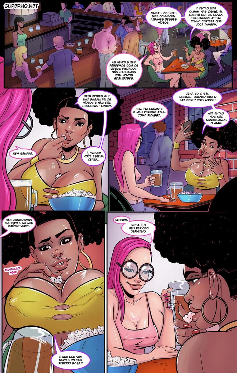 Página 36 do quadrinho adulto: Candy: A camgirl gostosa – Leia completo em XCOMICS