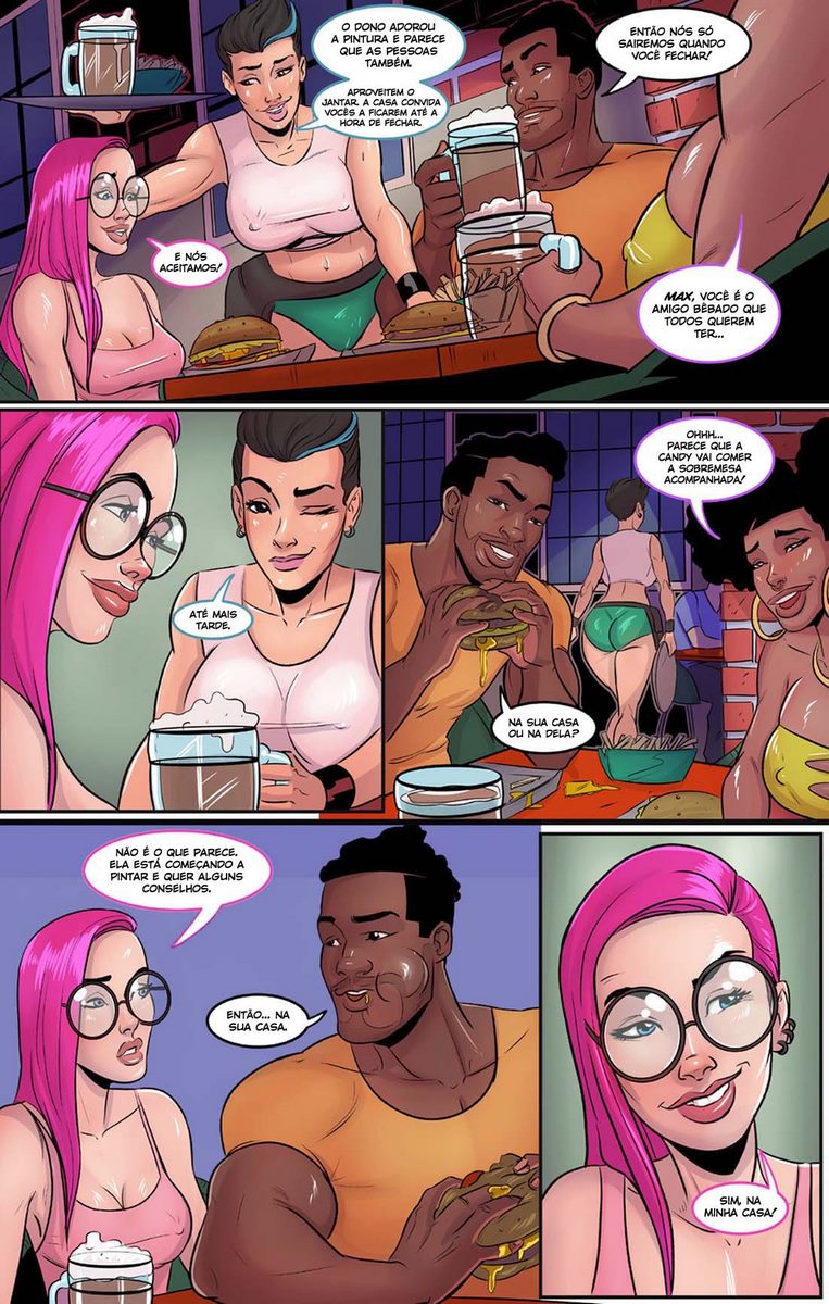 Página 38 do quadrinho adulto: Candy: A camgirl gostosa – Leia completo em XCOMICS