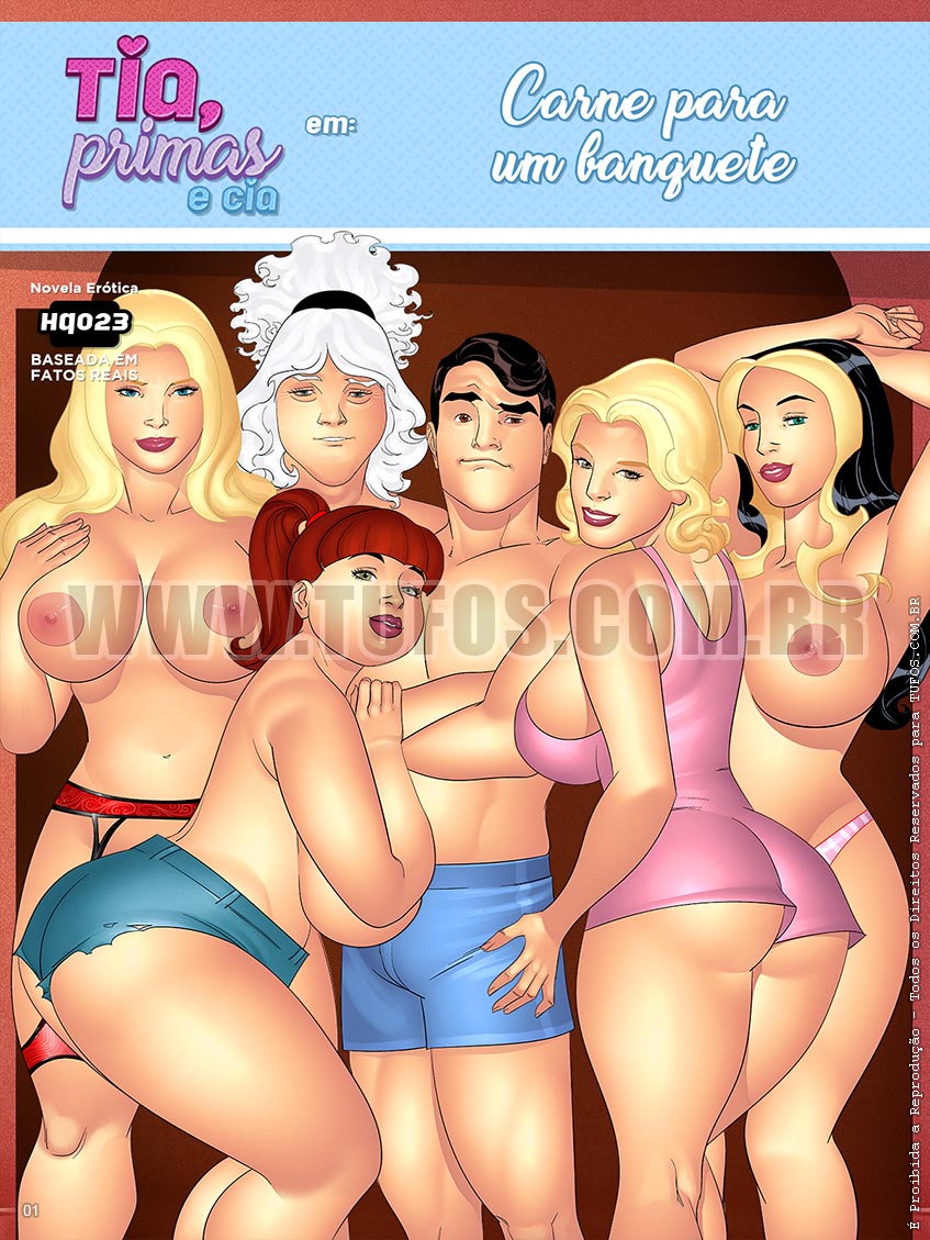 Página 1 do quadrinho adulto: Carne para um banquete – Leia completo em XCOMICS
