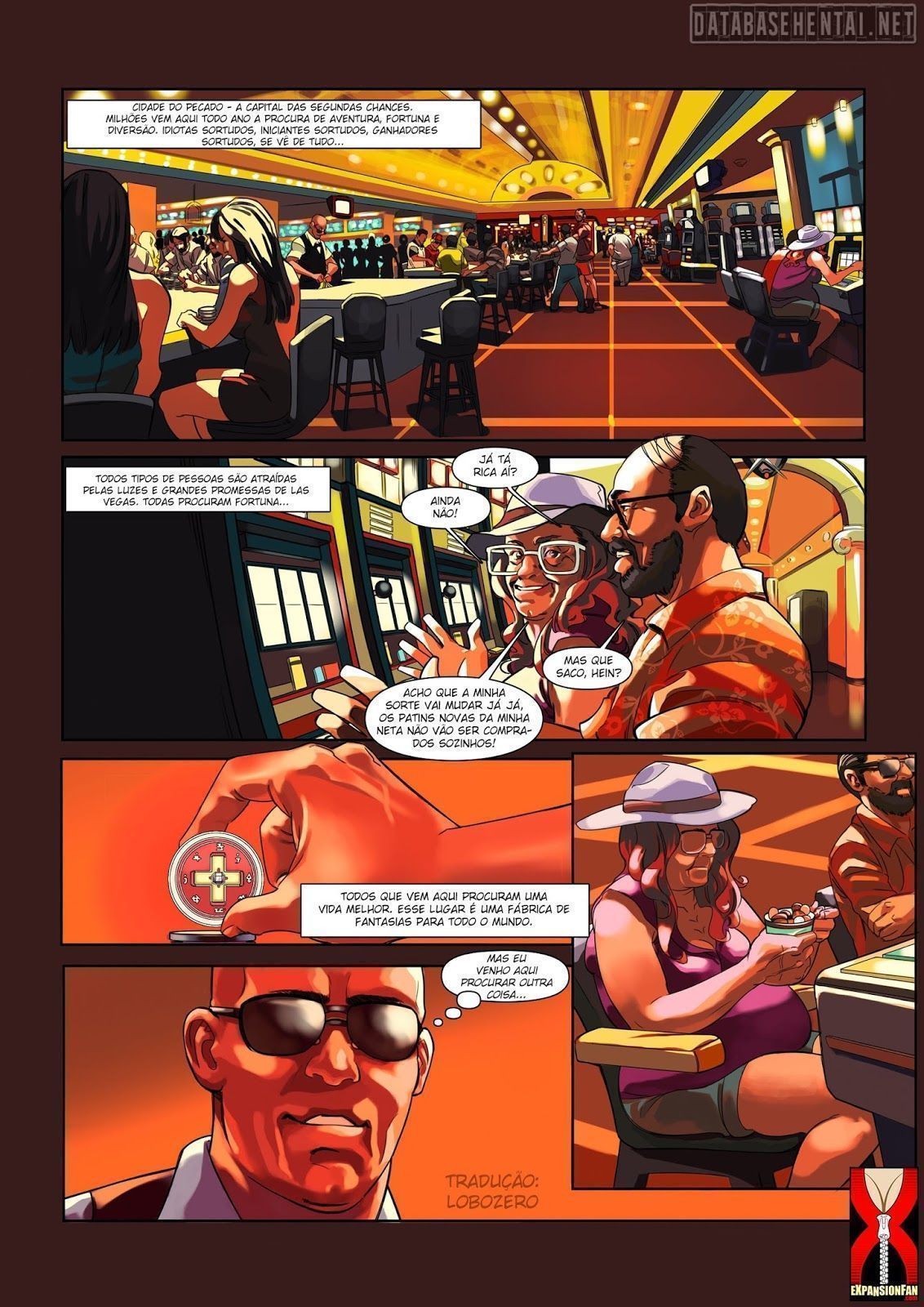Página 2 do quadrinho adulto: Cash or Bust – Leia completo em XCOMICS