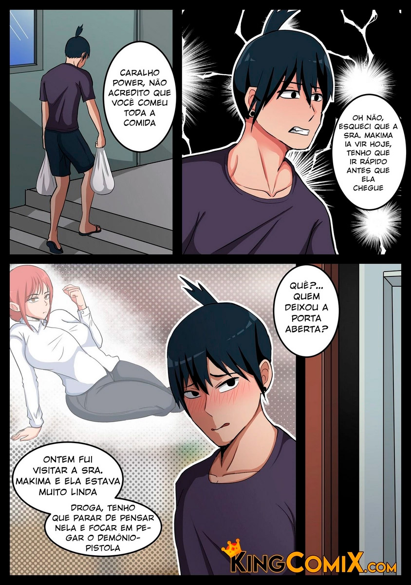Página 13 do quadrinho adulto: Chainsaw Man, Power Lust – Leia completo em XCOMICS