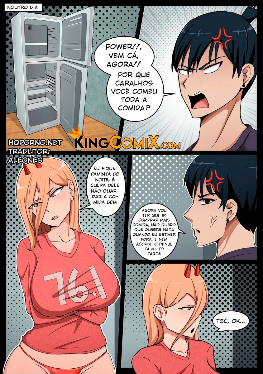 Página 6 do quadrinho adulto: Chainsaw Man, Power Lust – Leia completo em XCOMICS