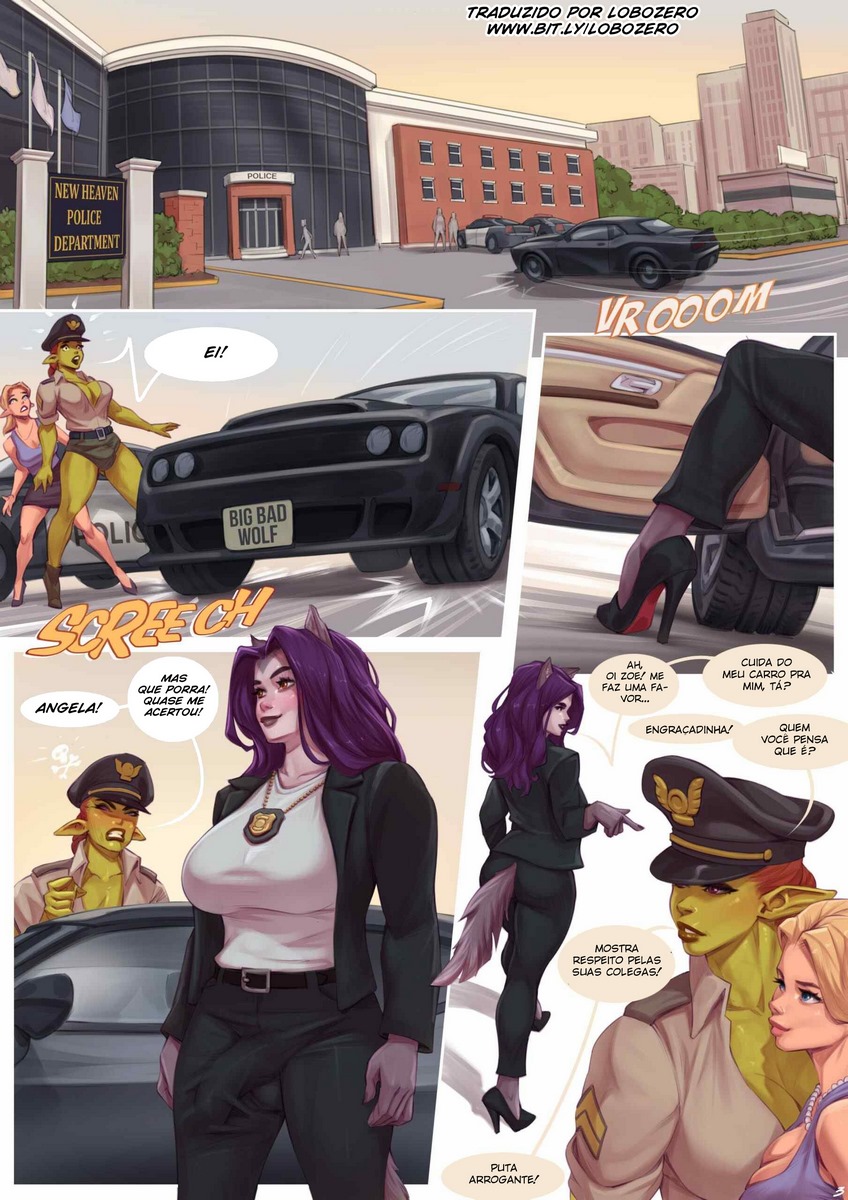 Página 4 do quadrinho adulto: Chapeuzinho Vermelho Hentai – Leia completo em XCOMICS