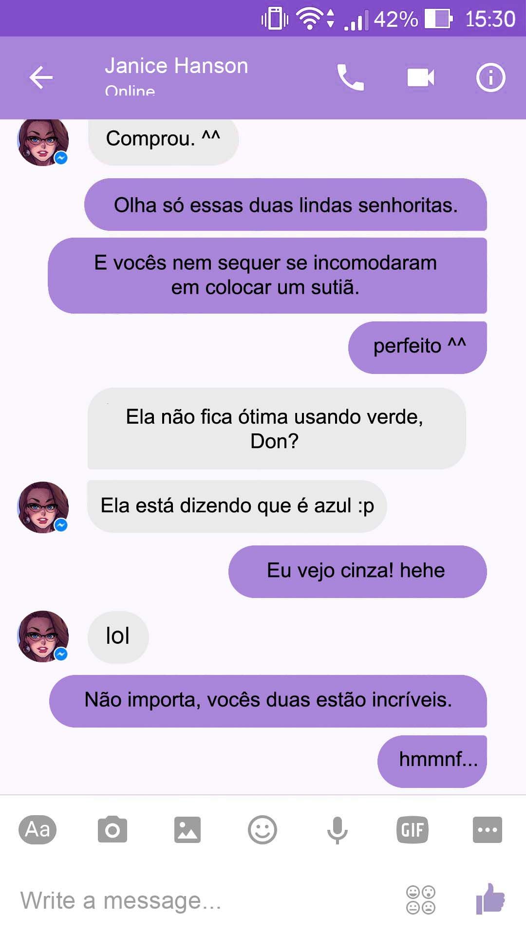 Página 26 do quadrinho adulto: Chat com a Janice – Leia completo em XCOMICS