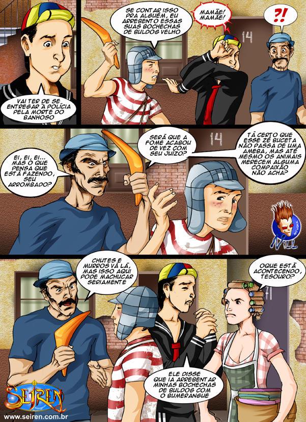 Página 3 do quadrinho adulto: Chaves pornô - A Turma da Vila – Leia completo em XCOMICS
