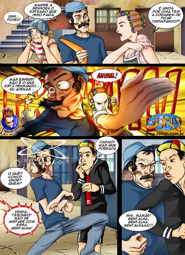 Página 4 do quadrinho adulto: Chaves pornô - A Turma da Vila – Leia completo em XCOMICS