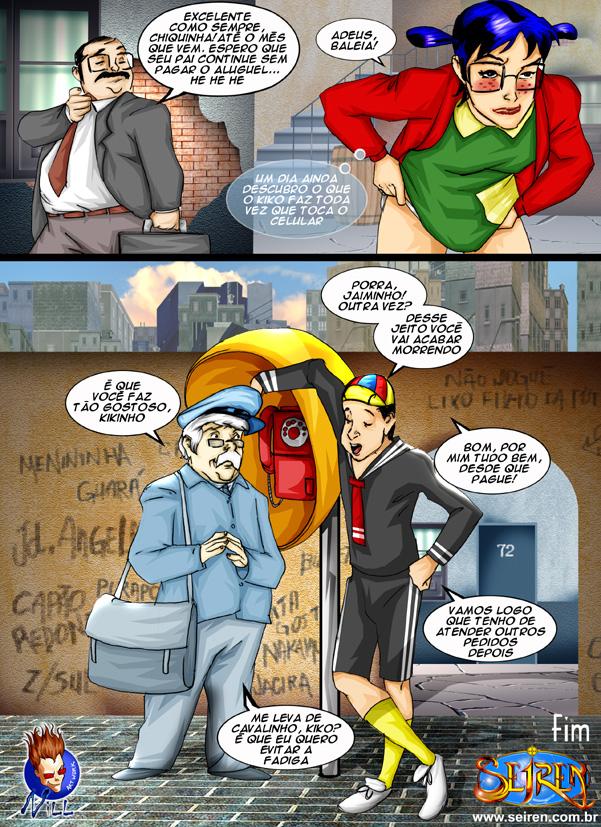 Página 40 do quadrinho adulto: Chaves pornô - A Turma da Vila – Leia completo em XCOMICS