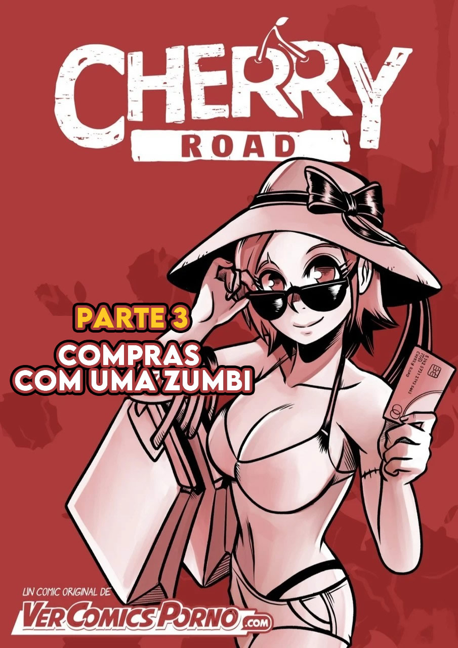 Página 1 do quadrinho adulto: Cherry Road 3 - Compras com a zumbi – Leia completo em XCOMICS