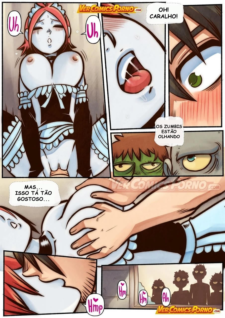 Página 23 do quadrinho adulto: Cherry Road 3 - Compras com a zumbi – Leia completo em XCOMICS