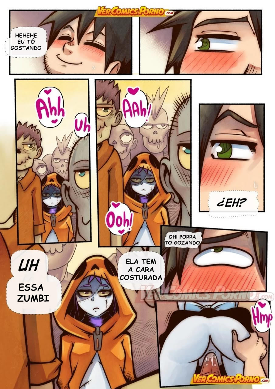 Página 25 do quadrinho adulto: Cherry Road 3 - Compras com a zumbi – Leia completo em XCOMICS