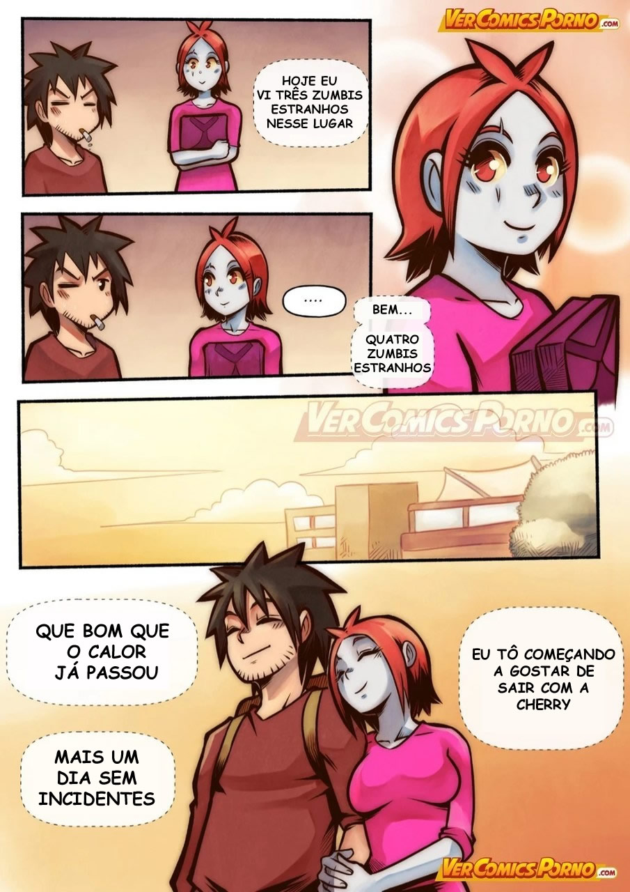 Página 31 do quadrinho adulto: Cherry Road 3 - Compras com a zumbi – Leia completo em XCOMICS
