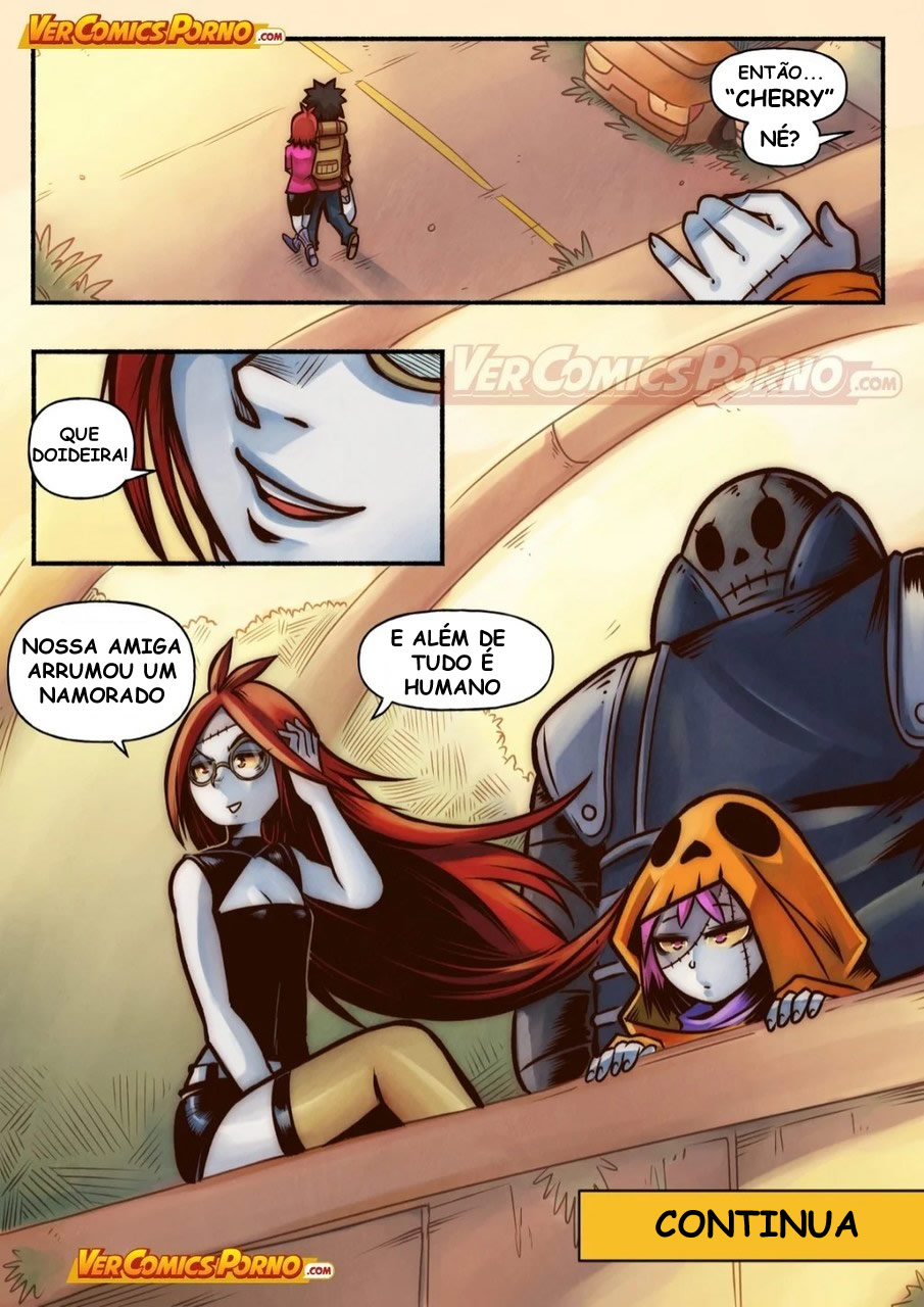 Página 32 do quadrinho adulto: Cherry Road 3 - Compras com a zumbi – Leia completo em XCOMICS