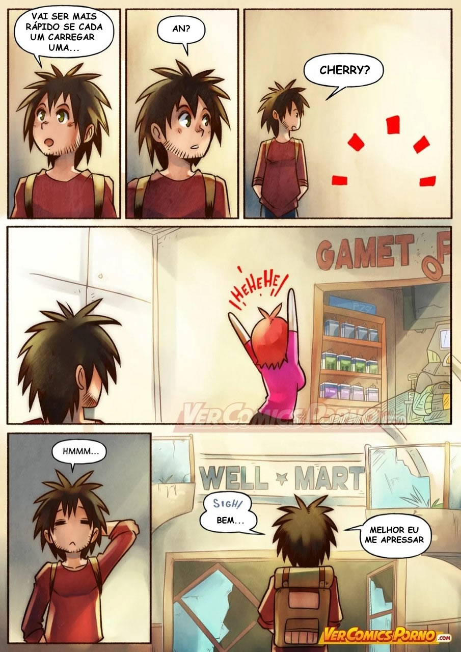 Página 5 do quadrinho adulto: Cherry Road 3 - Compras com a zumbi – Leia completo em XCOMICS