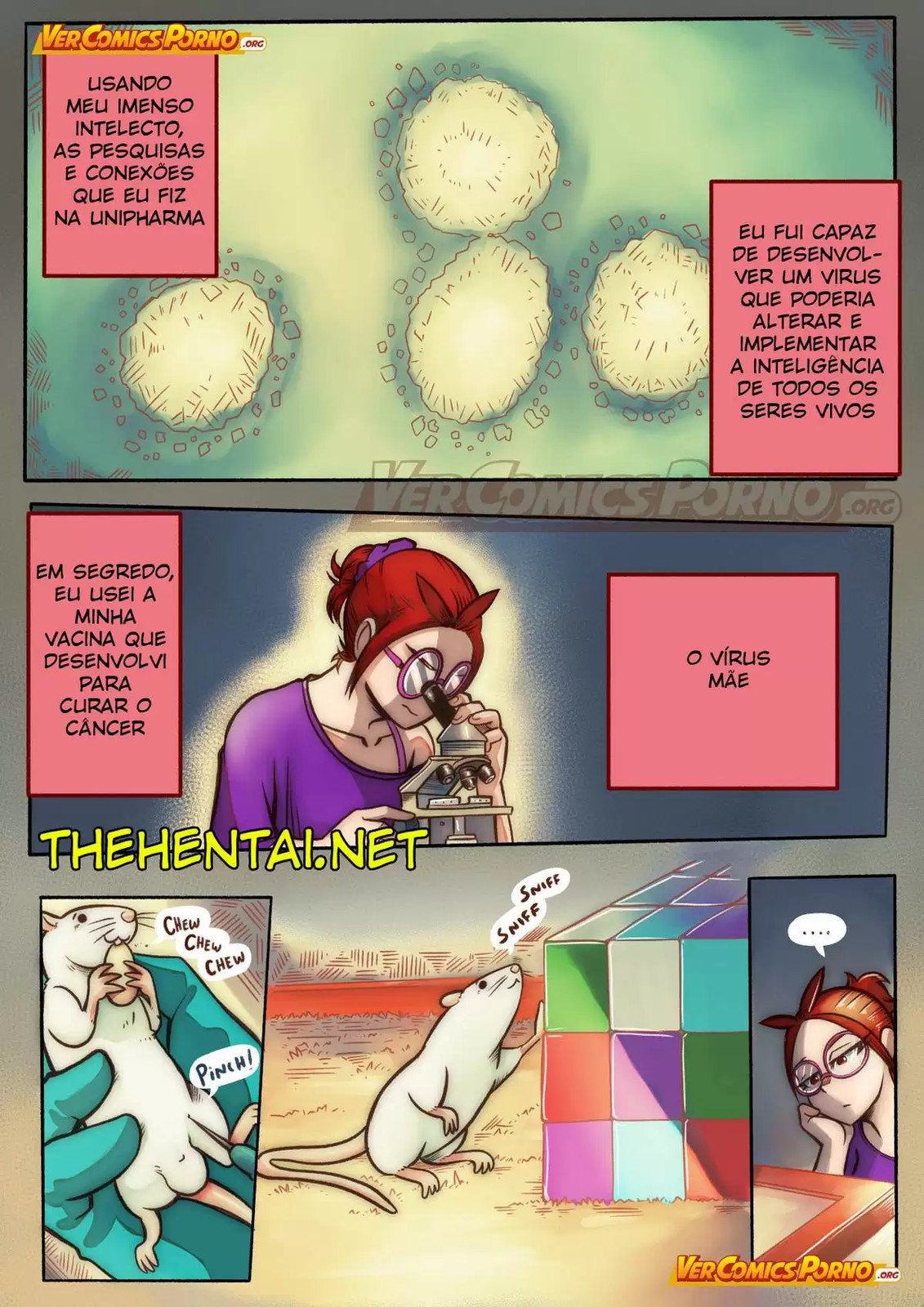 Página 12 do quadrinho adulto: Cherry Road 4: Uma zumbi bate à porta – Leia completo em XCOMICS