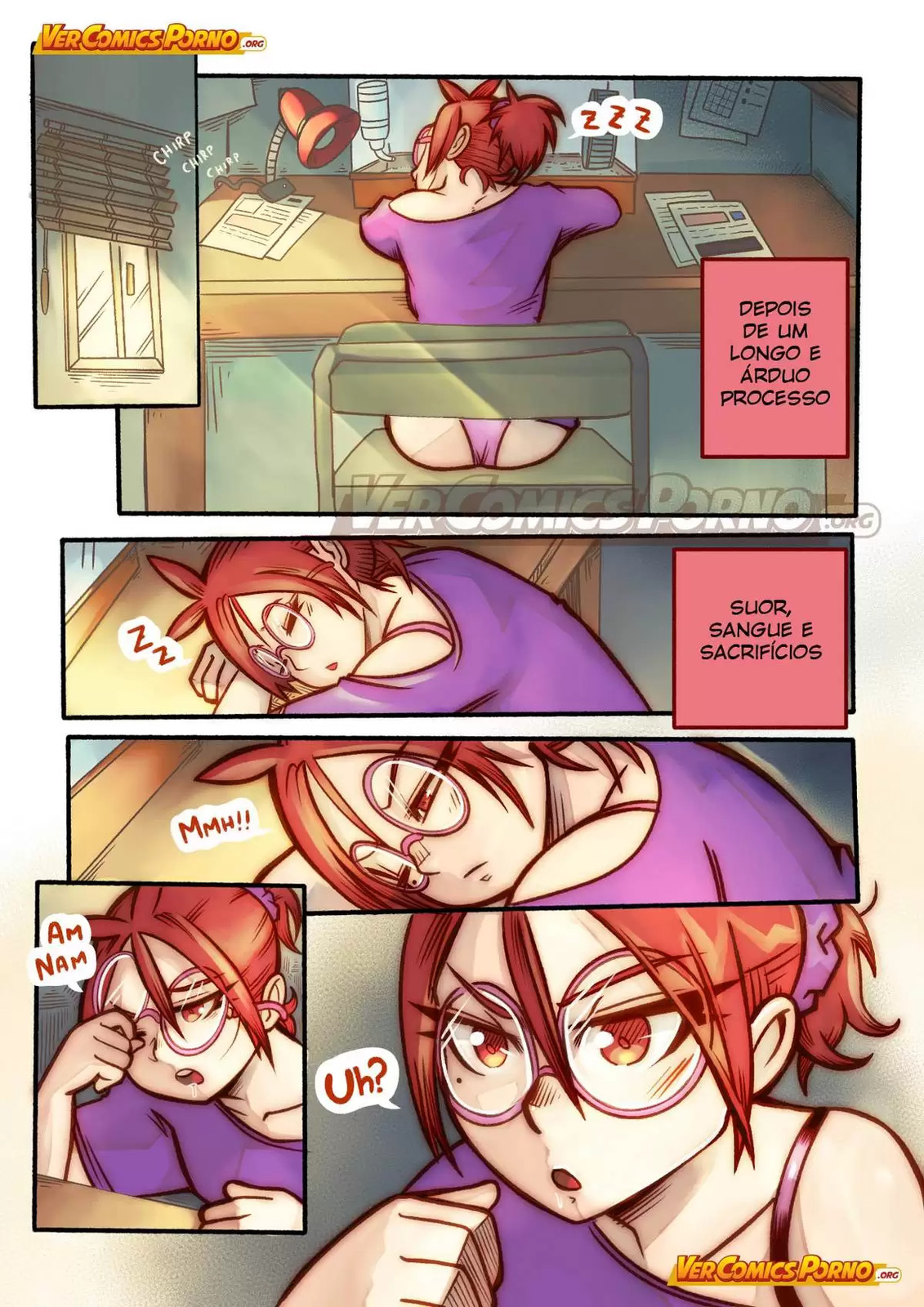 Página 13 do quadrinho adulto: Cherry Road 4: Uma zumbi bate à porta – Leia completo em XCOMICS