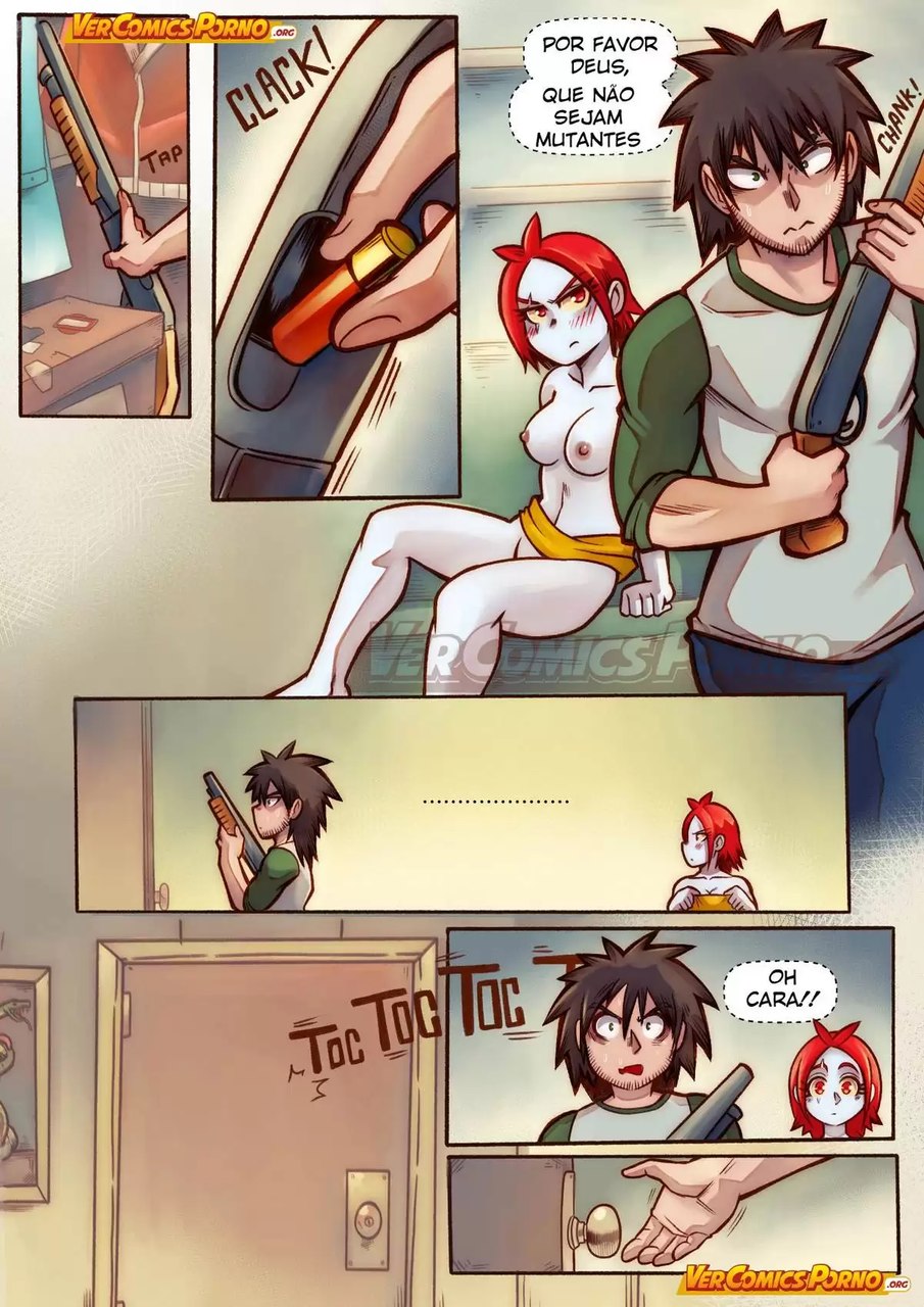 Página 20 do quadrinho adulto: Cherry Road 4: Uma zumbi bate à porta – Leia completo em XCOMICS