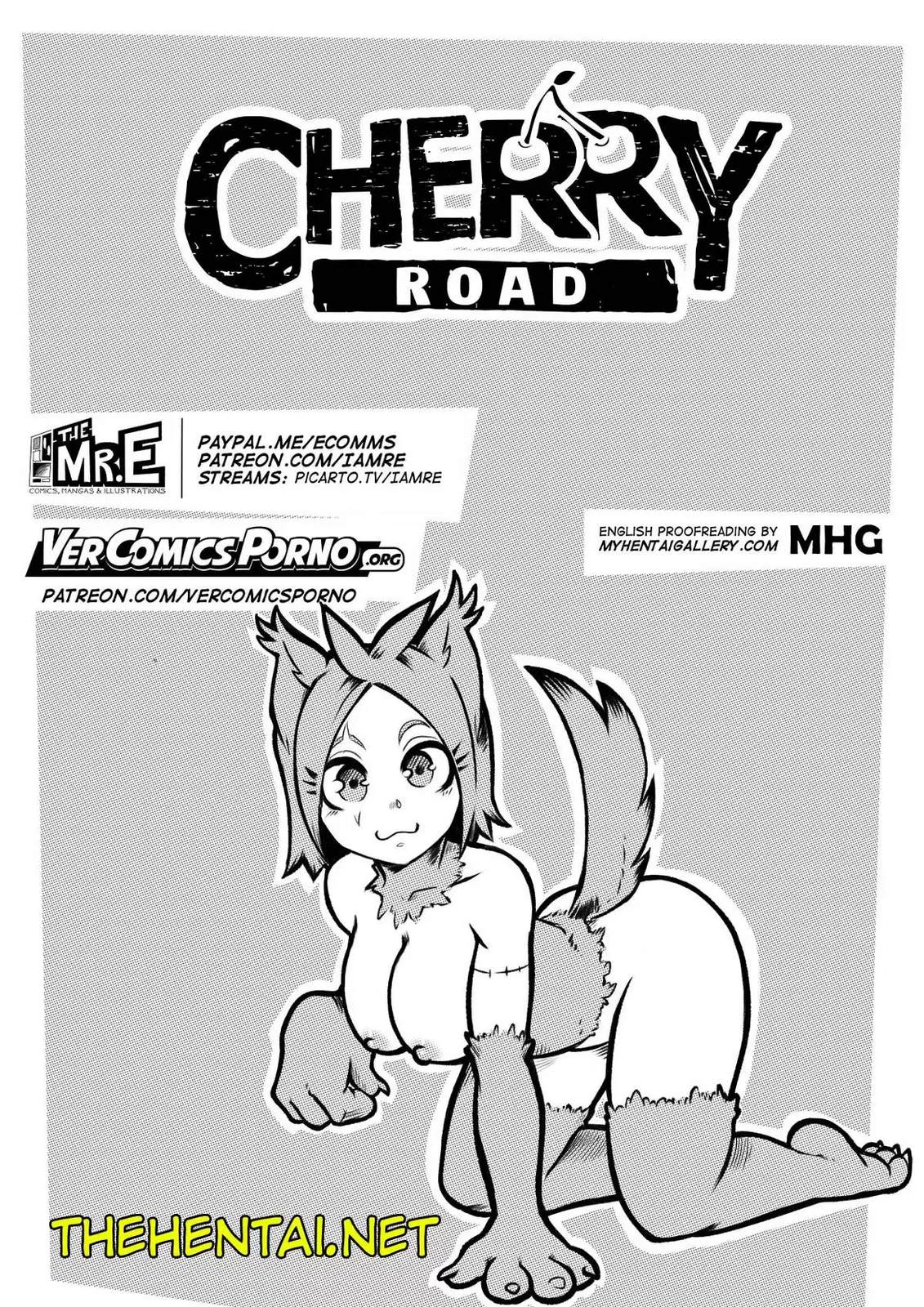 Página 23 do quadrinho adulto: Cherry Road 4: Uma zumbi bate à porta – Leia completo em XCOMICS