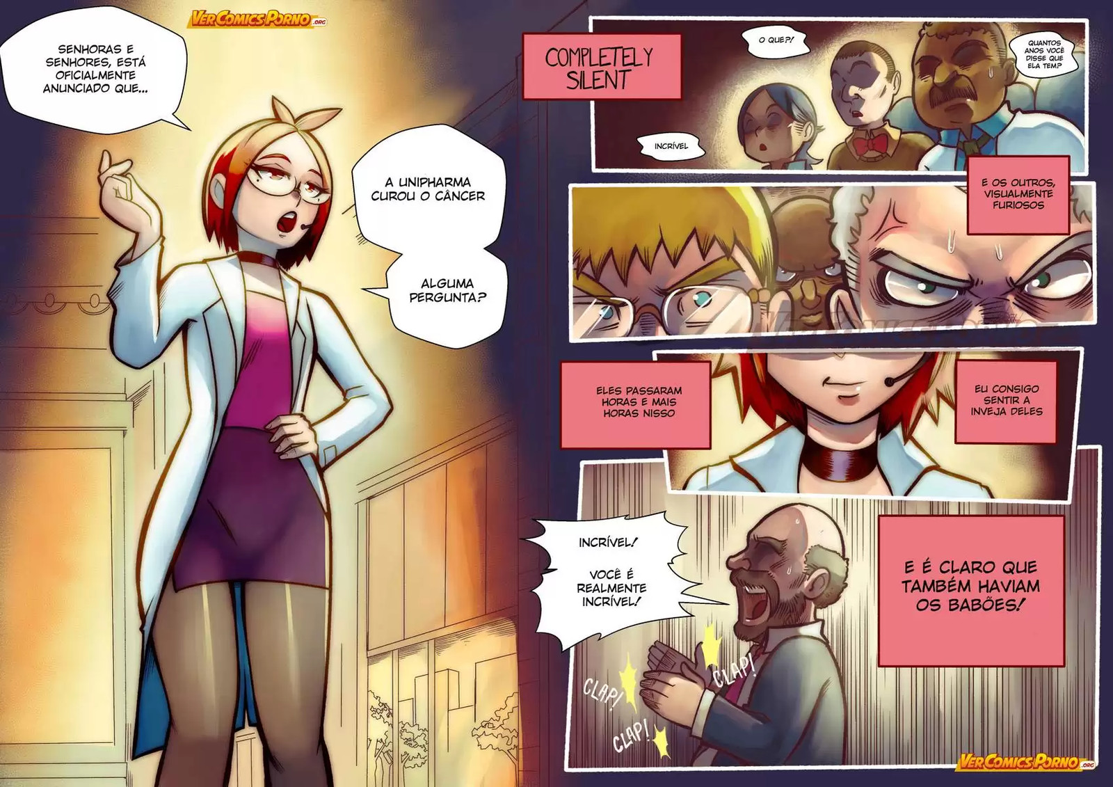 Página 4 do quadrinho adulto: Cherry Road 4: Uma zumbi bate à porta – Leia completo em XCOMICS