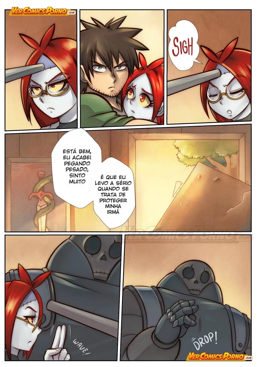 Página 15 do quadrinho adulto: Cherry Road 5: Conversa com a zumbi – Leia completo em XCOMICS