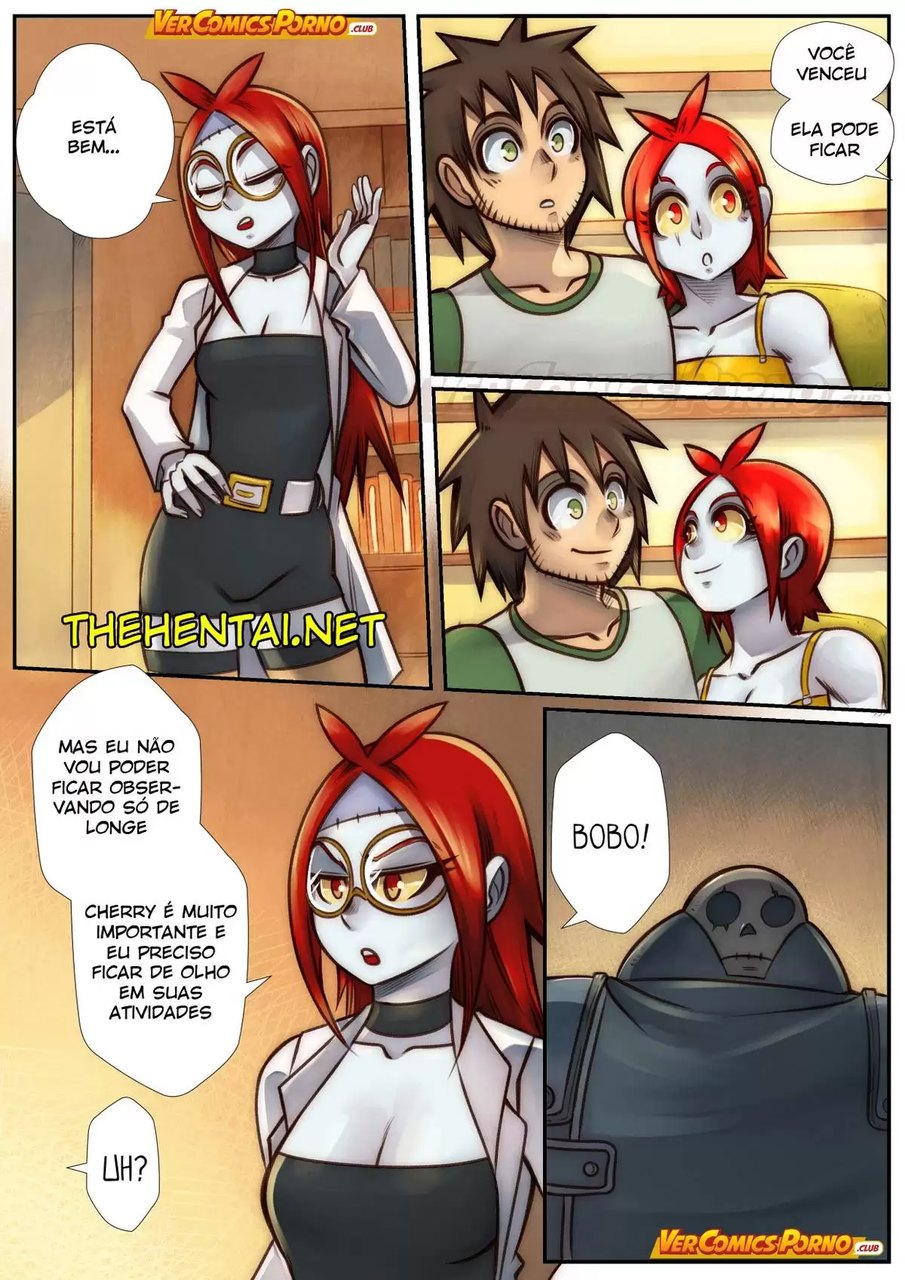 Página 18 do quadrinho adulto: Cherry Road 5: Conversa com a zumbi – Leia completo em XCOMICS